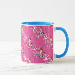 Tasse Grinch   Cindy-Lou Qui motif férié rose