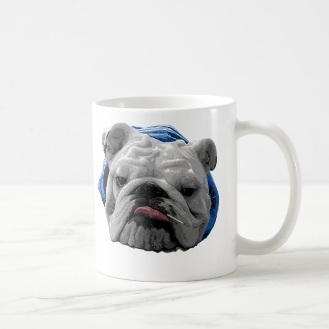 Tasse grincheuse de chien d'ol (Droite)