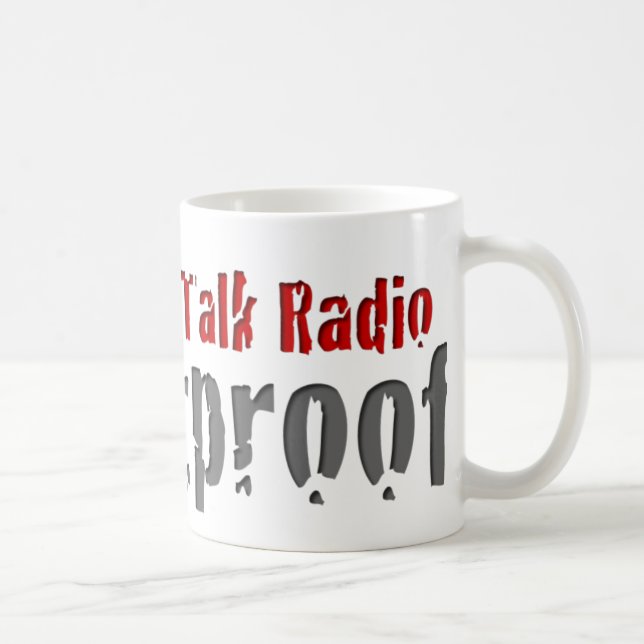 Tasse grise et rouge de BPTR de titre de logo (Droite)
