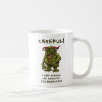 Tasse grognonne de lutin
