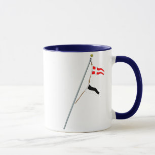 Tasse Grue de drapeau de signal nautique du numéro 46