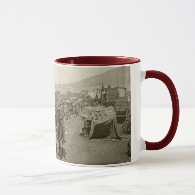 Tasse Guerre de Boer d'armée britannique (Droite)