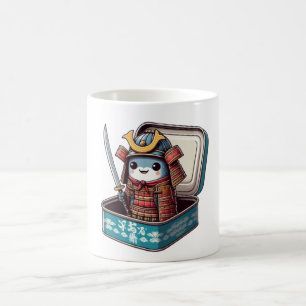Tasse Guerrier Samouraï Sardine Rétro