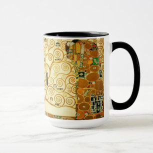Tasse Gustav Klimt L'Arbre De Vie Art Nouveau Vintage