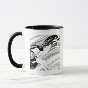 Tasse Gustav Klimt - Sang de poisson Art surréaliste jap