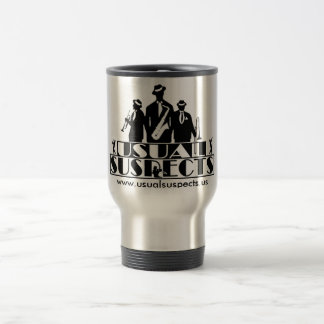 Tasse habituelle de voyage de bande de suspects