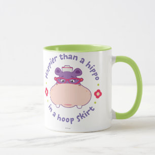 Tasse Hallie - Plus heureux qu'un hippo dans une jupe à 