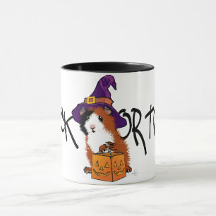 Tasse Halloween du cochon de Guinée