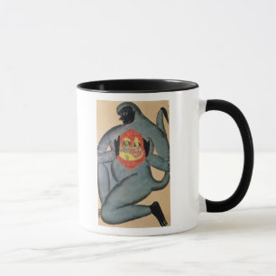 Tasse Hanuman indiquant Rama et Sita