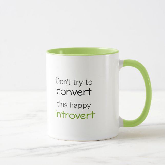 Tasse Happy Introvert (Droite)