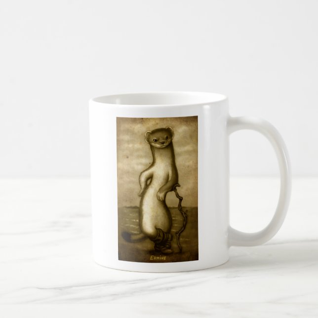 Tasse hargneuse de hermine (Droite)