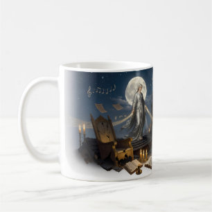 Tasse Harpe Muse Clair de Lune Musique Céleste Nui