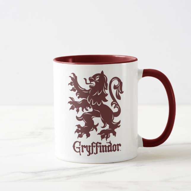 Tasse Harry Potter | Lion Graphique de Gryffindor (Droite)