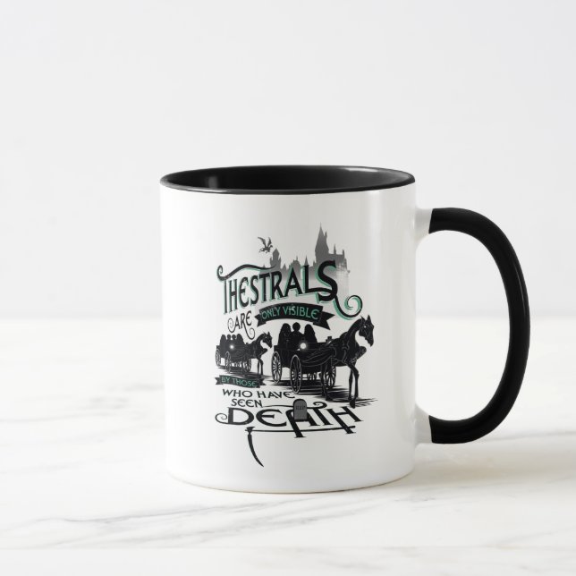 Tasse Harry Potter | Typographie Graphique de Thestrals (Droite)