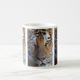 Tasse haute étroite de tigre