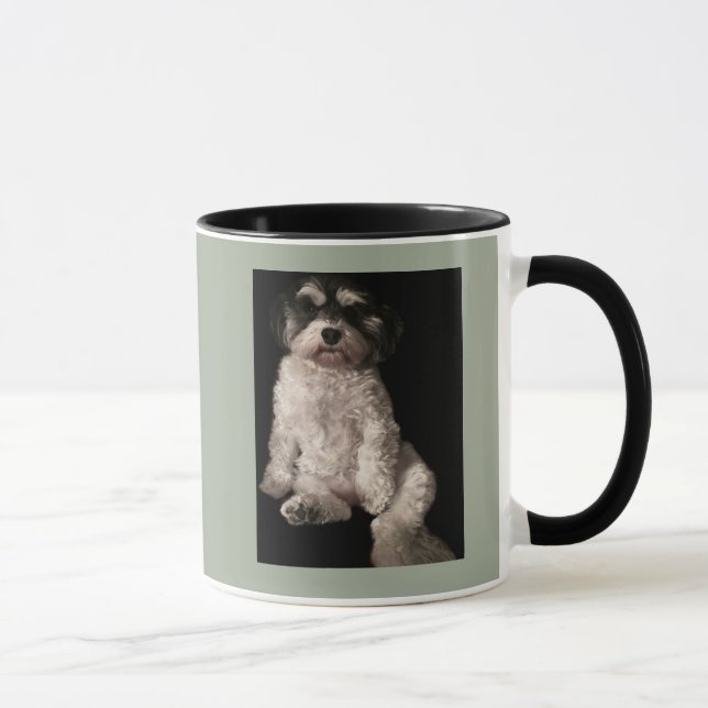 Tasse Havanese-mettez l'image de votre chien ici (Droite)