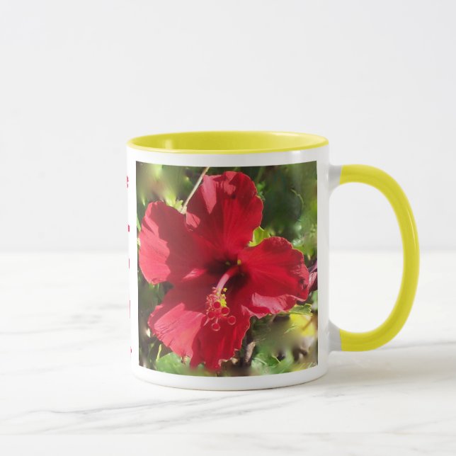 Tasse hawaïenne de ketmie (Droite)