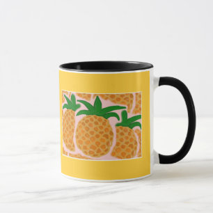 Tasse hawaïenne de style d'ananas