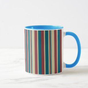 Tasse Heffalump Rouge Bleu Bleu Bleu Grandes Taches Ring