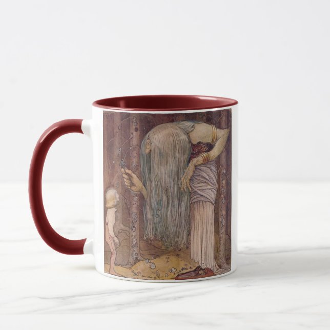 Tasse HERBE de John Bauer TROLL (Gauche)