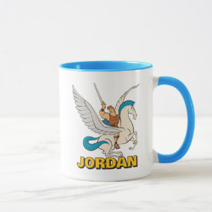 Tasse Hercule montant Pégase