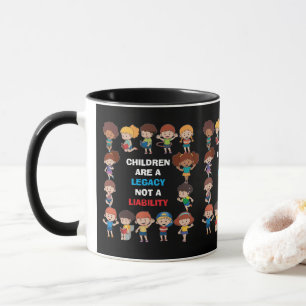 Tasse "Héritage, pas handicap"