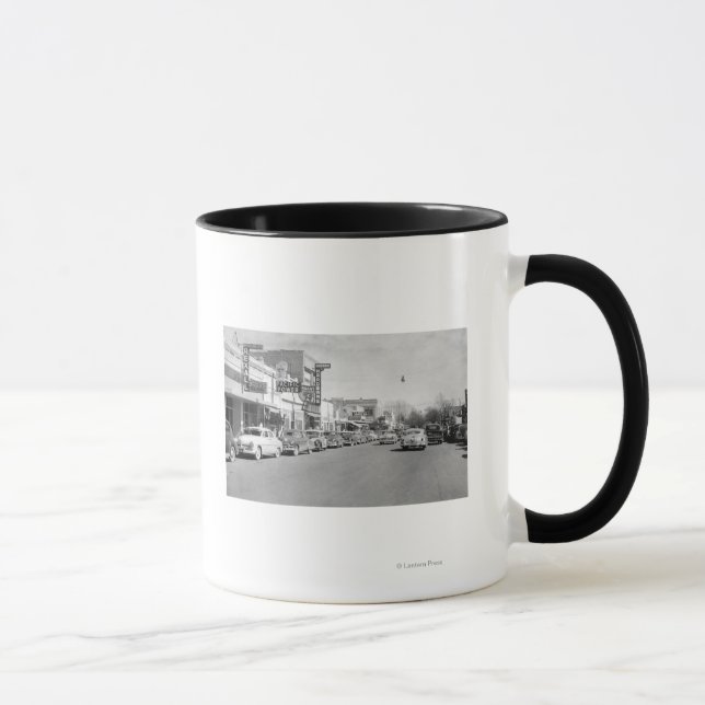 Tasse Hermiston, Oregon Main Street View Photographie (Droite)