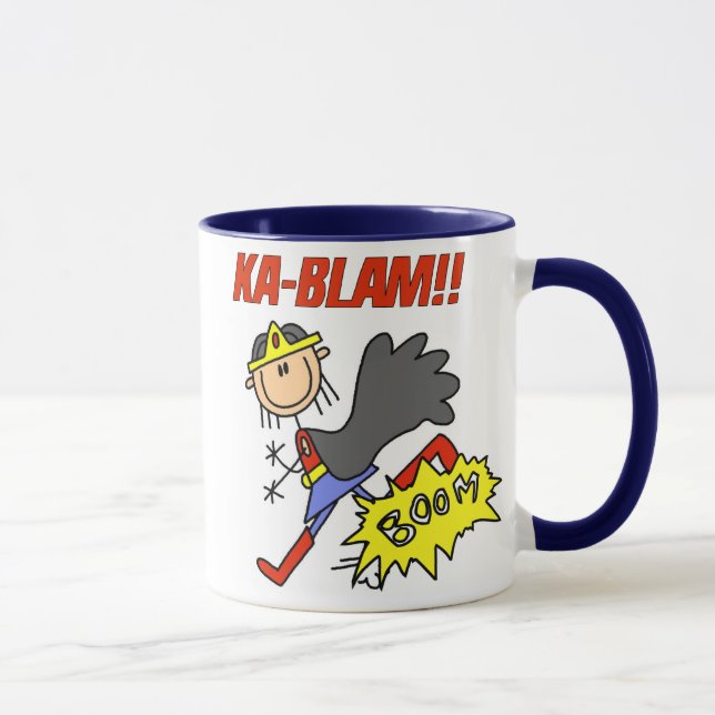 Tasse Héros de fille de Blam de ka (Droite)