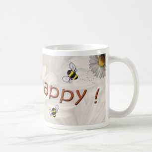 Tasse heureuse de "abeille"