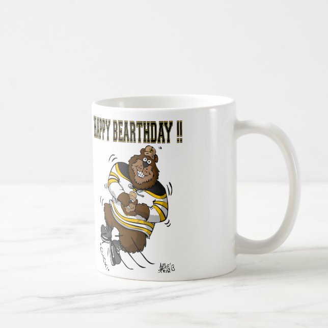 Tasse heureuse de Bearthday Cooffe (Droite)