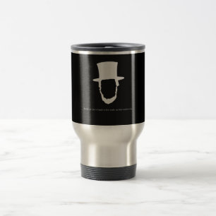 Tasse heureuse de citation d'Abraham Lincoln