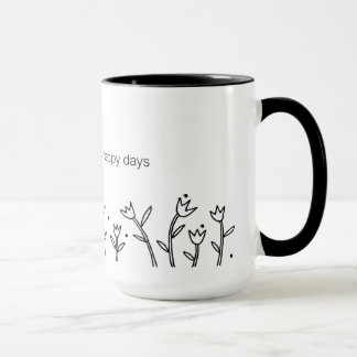 Tasse heureuse de jours - Sarah Fielke BOM 2016