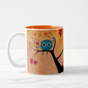 tasse heureuse de monstres