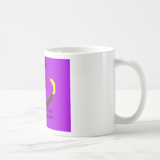 tasse heureuse de singe (Droite)