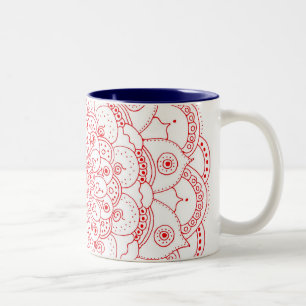 Tasse heureuse du mandala 2