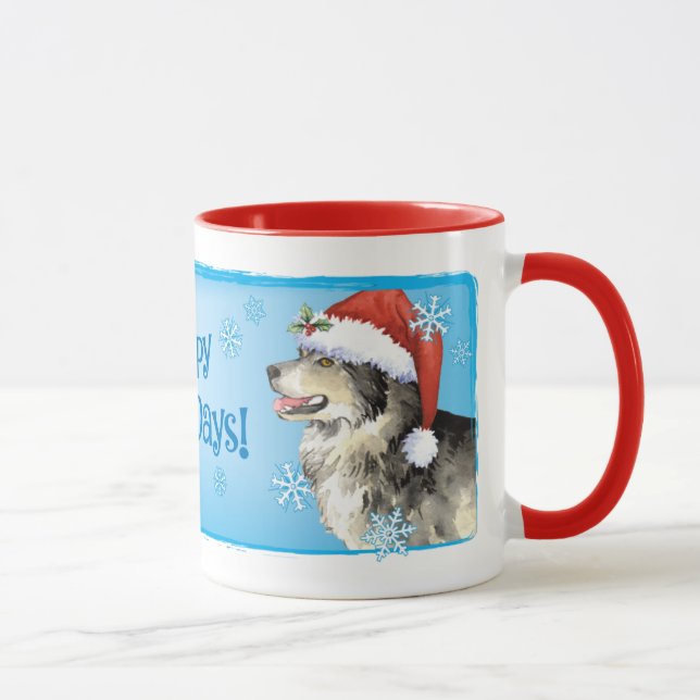 Tasse Heureux malemute Howliday (Droite)