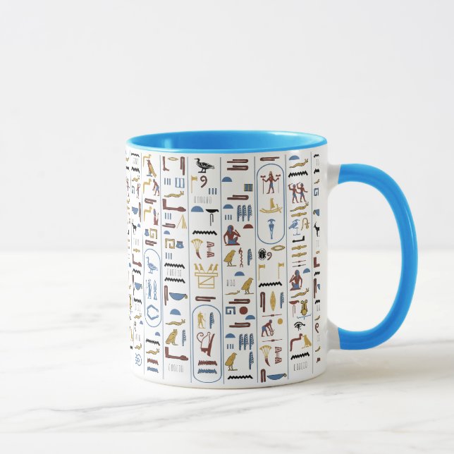 Tasse Hiéroglyphes Égypte ancienne Pharaon (Droite)