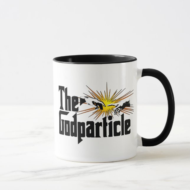 Tasse Higgs Boson Le Godparticule - Physique Drôle Nerd (Droite)