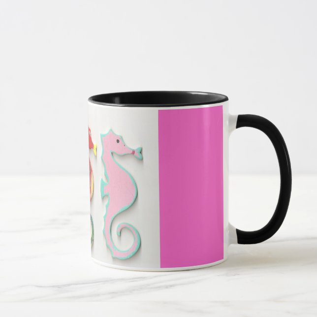TASSE HIPPOCAMPES D'ARC-EN-CIEL (Droite)