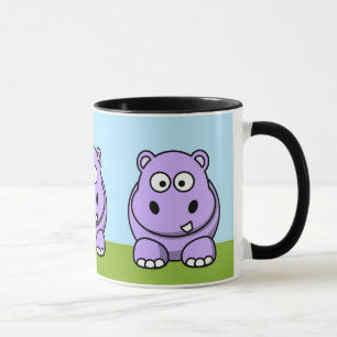 Tasse Hippopotame Lavande Mignon