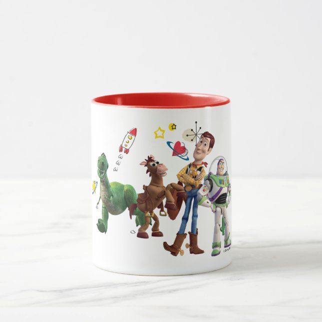 Tasse Histoire du jouet | Saint Valentin (Centre)