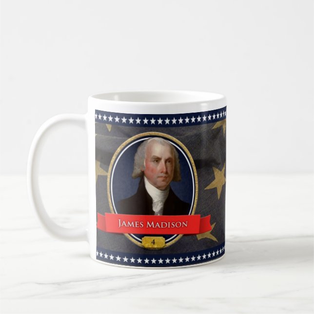 Tasse historique de James Madison (Gauche)
