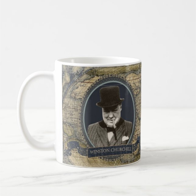 Tasse historique de Winston Churchill (Gauche)