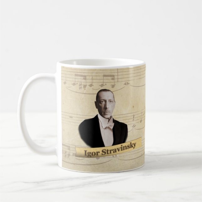 Tasse historique d'Igor Stravinsky (Gauche)