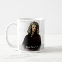Tasse historique d'Isaac Newton