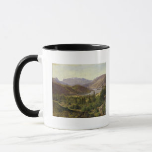 Tasse Hjelle dans Valders, fjord de tuile, 1835