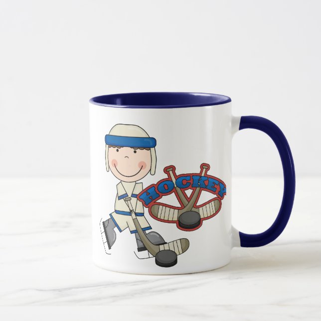 Tasse HOCKEY - T-shirts et cadeaux de garçon (Droite)