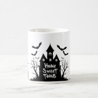 Tasse Home Sweet Tomb | Tasse drôle et gothique d'