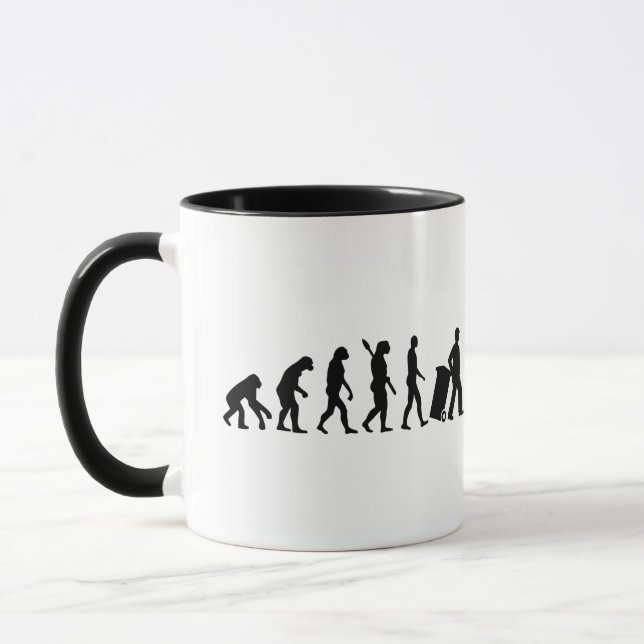 Tasse Homme de déchets d'évolution (Gauche)