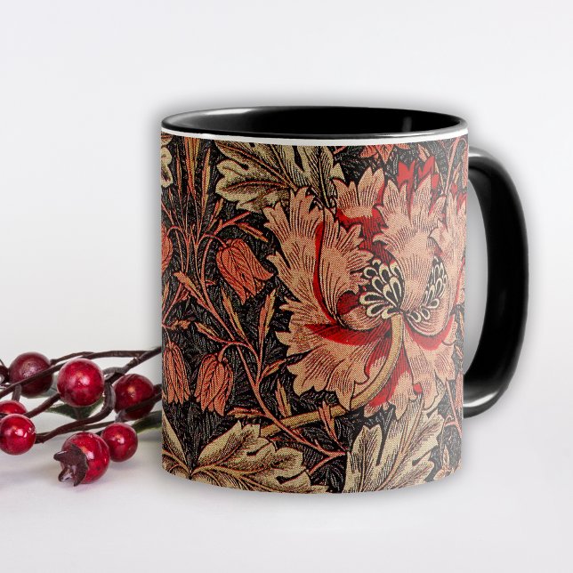Tasse Honeysuckle William Morris Motif (Créateur téléchargé)